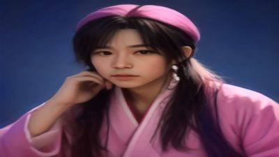 二三在线直播预告封面，红色LIVE标志，主播头像与平台界面组合，橄榄绿主色调